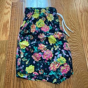 Urban Outfitters Floral Swim Shorts